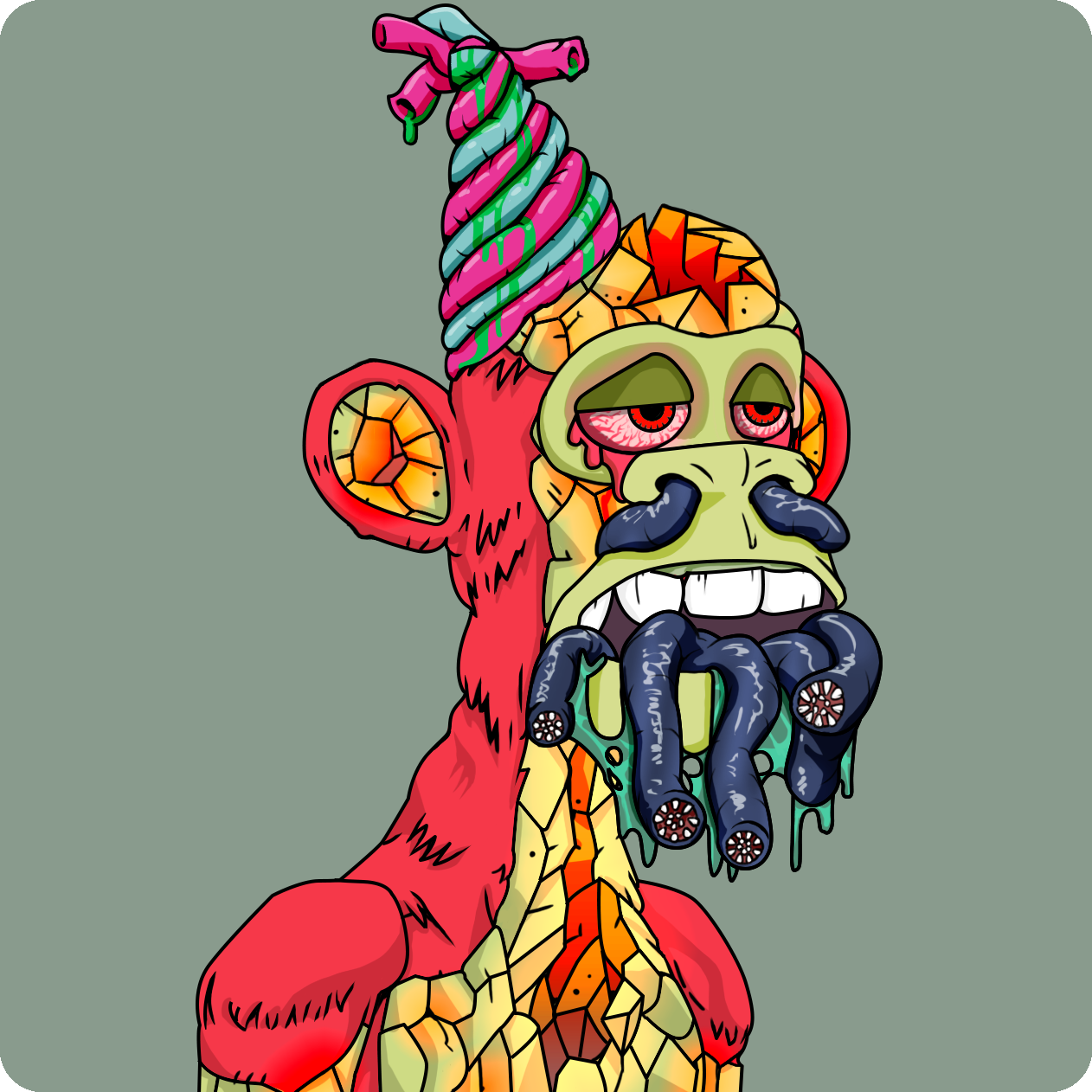 Yuga Labs - Mutant Ape Yacht Club - NFT # 16898