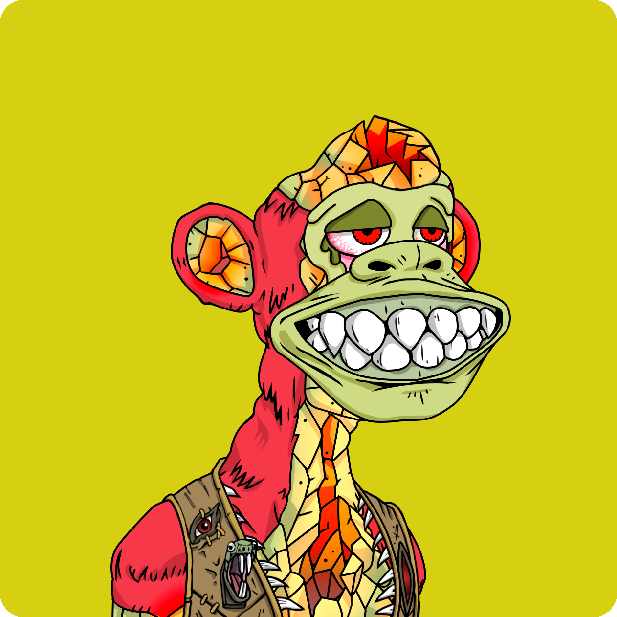 Yuga Labs - Mutant Ape Yacht Club - NFT # 25202