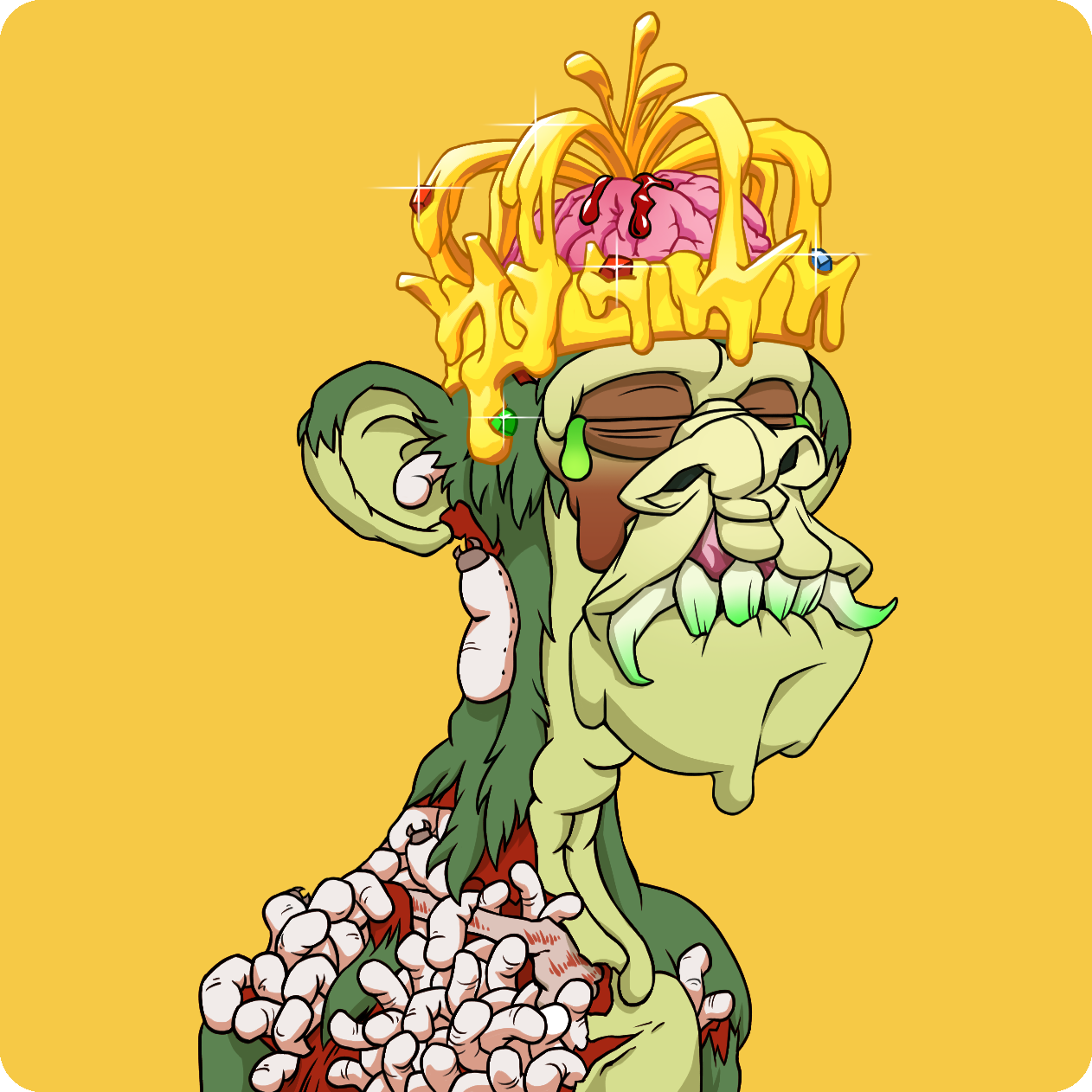 Yuga Labs - Mutant Ape Yacht Club - NFT # 10553