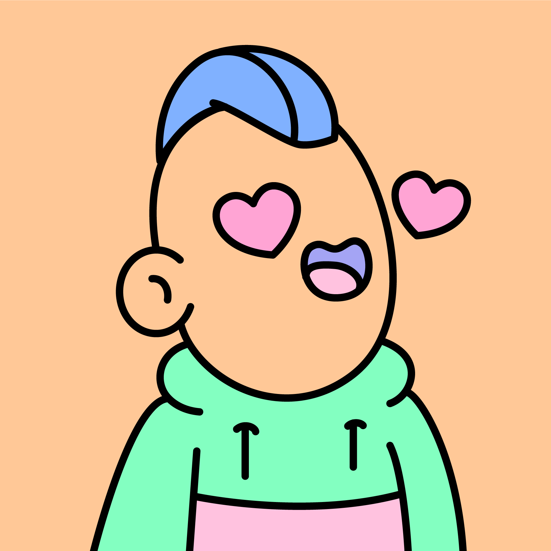 The Doodles Founders - Doodles - Doodle #3891 - NFT # 3891