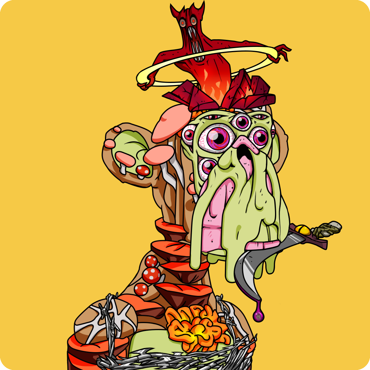 Yuga Labs - Mutant Ape Yacht Club - NFT # 8517