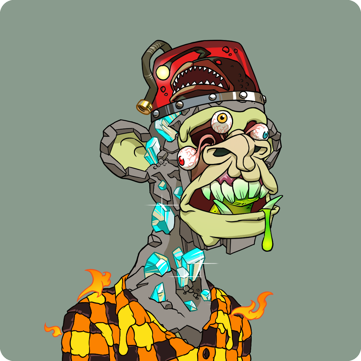 Yuga Labs - Mutant Ape Yacht Club - NFT # 2442