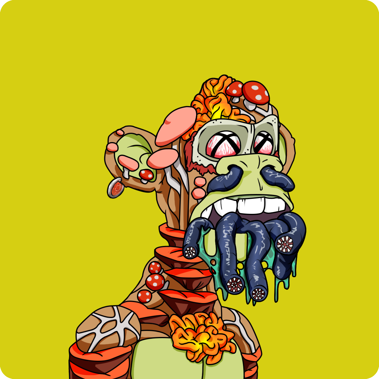 Yuga Labs - Mutant Ape Yacht Club - NFT # 6956