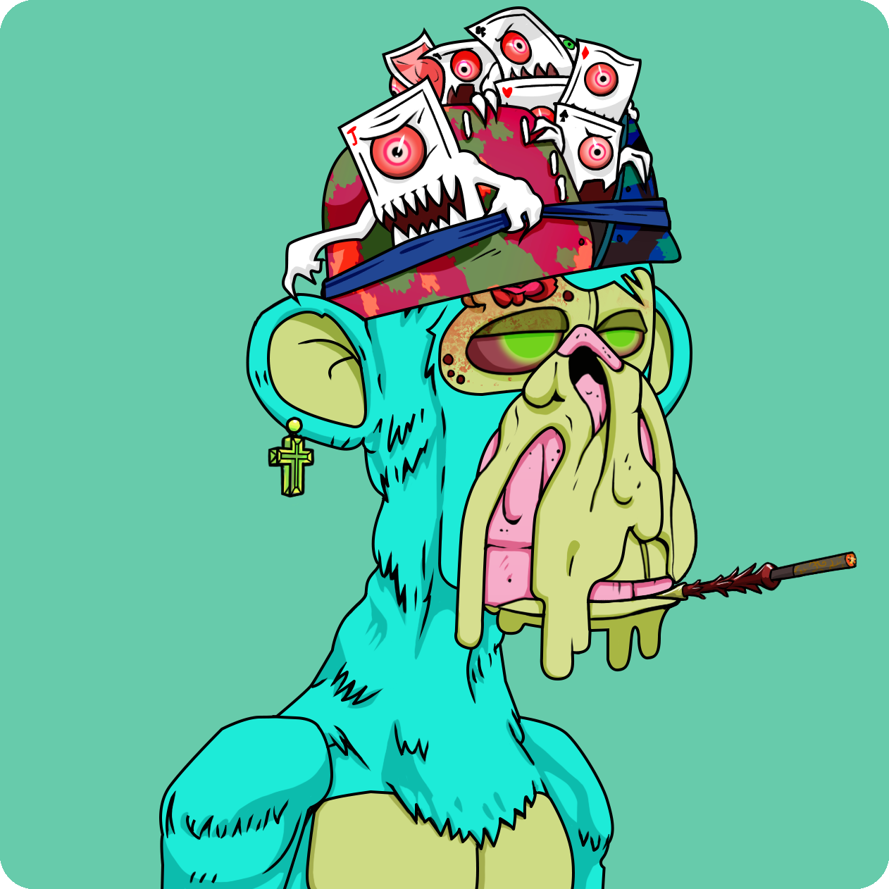 Yuga Labs - Mutant Ape Yacht Club - NFT # 27600