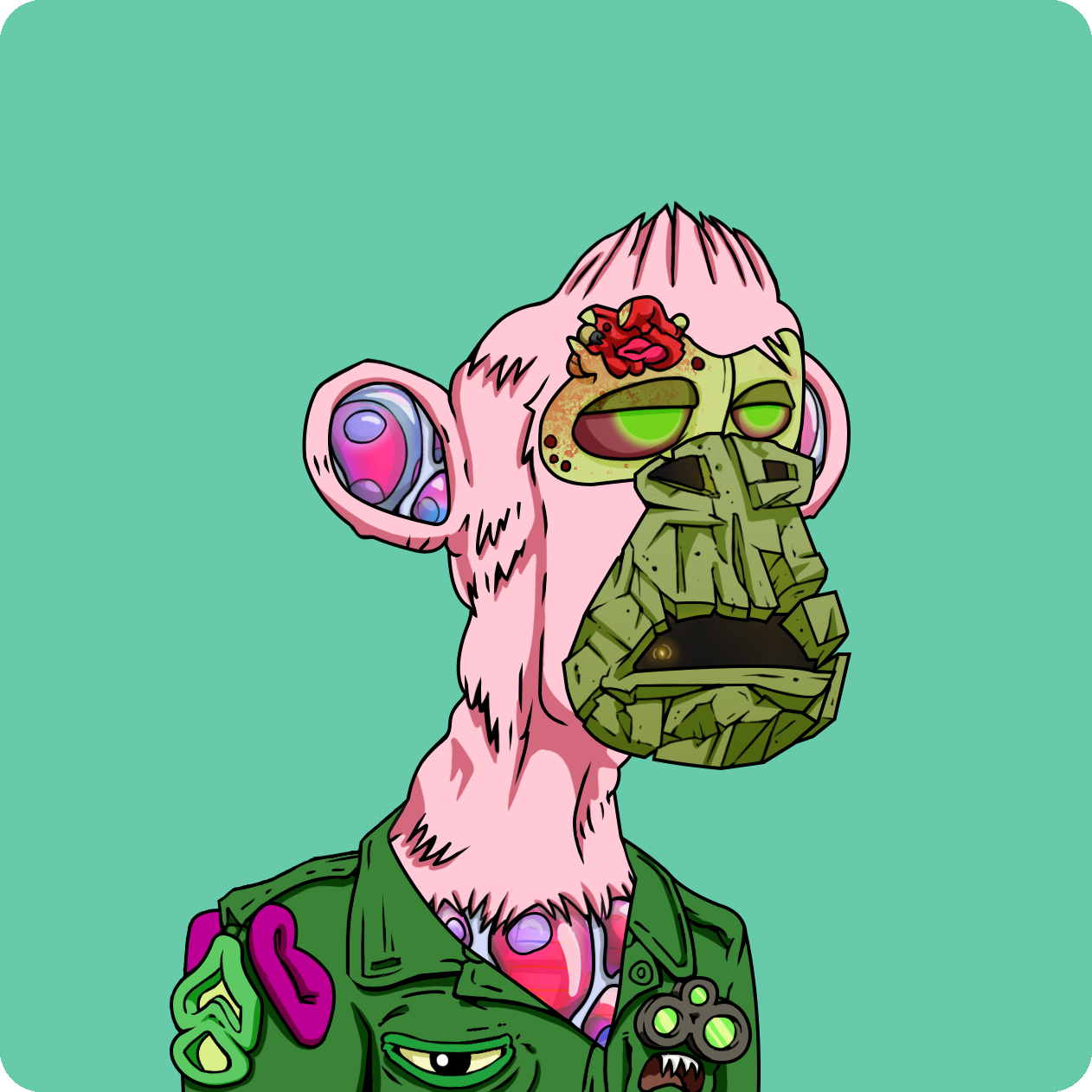 Yuga Labs - Mutant Ape Yacht Club - NFT # 22912