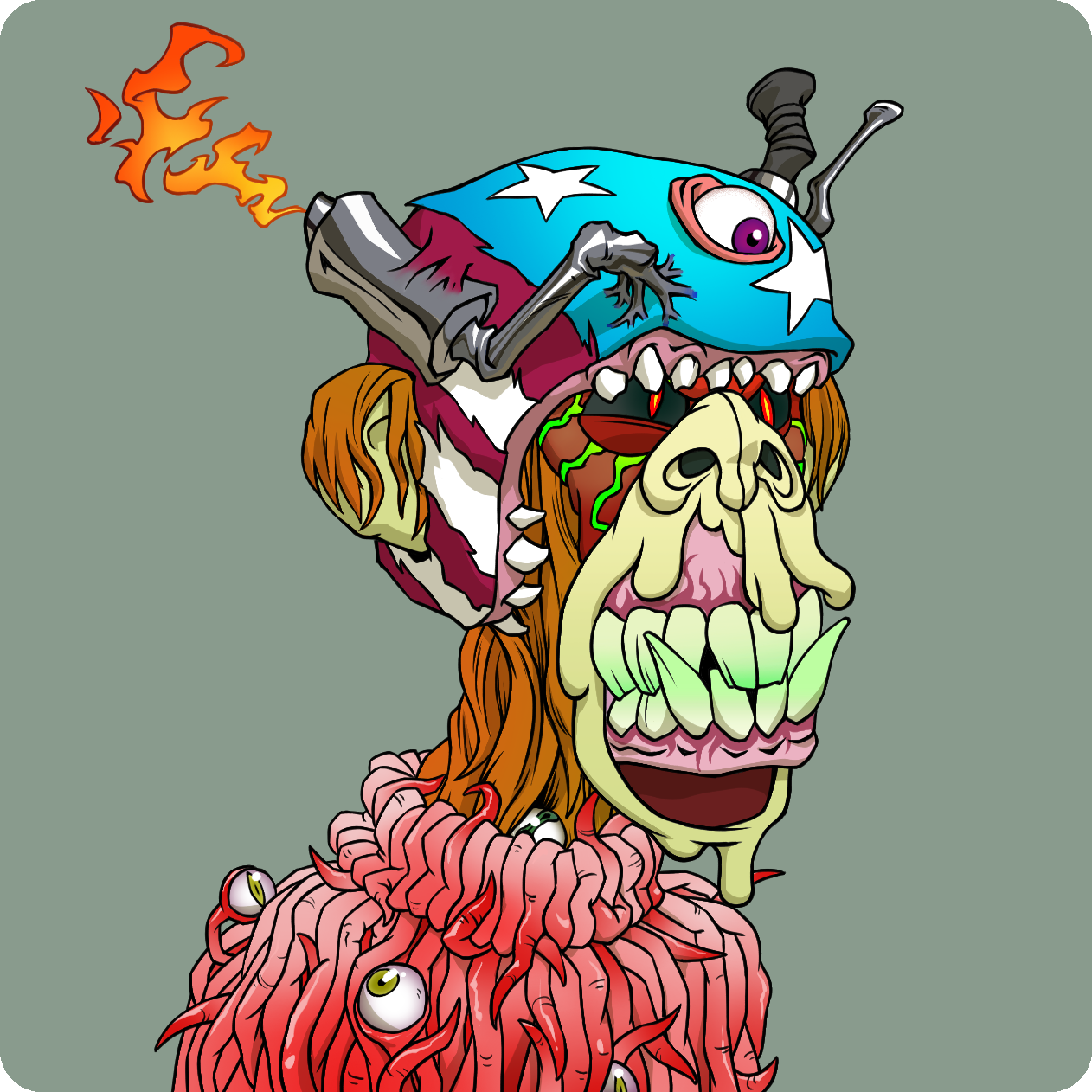 Yuga Labs - Mutant Ape Yacht Club - NFT # 10015