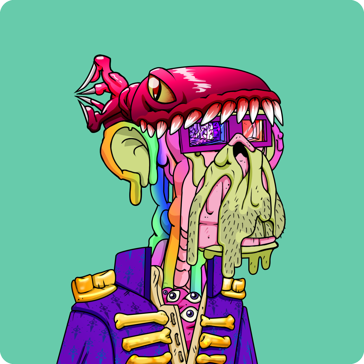 Yuga Labs - Mutant Ape Yacht Club - NFT # 4364