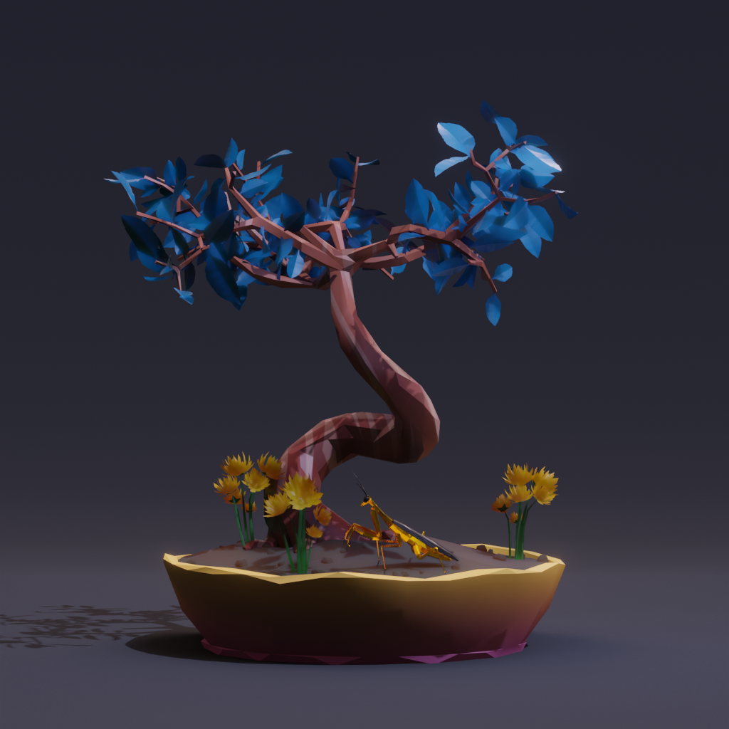 ZENFT Garden Society - Bonsai - Bonsai #8676 - NFT # 8676