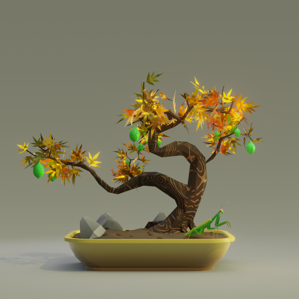 ZENFT Garden Society - Bonsai - Bonsai #8280 - NFT # 8280