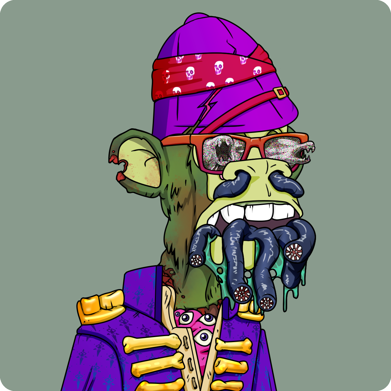 Yuga Labs - Mutant Ape Yacht Club - NFT # 6976