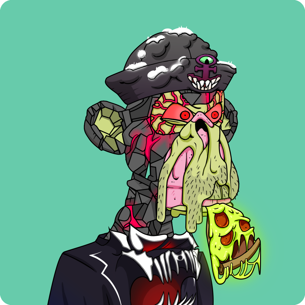 Yuga Labs - Mutant Ape Yacht Club - NFT # 1296