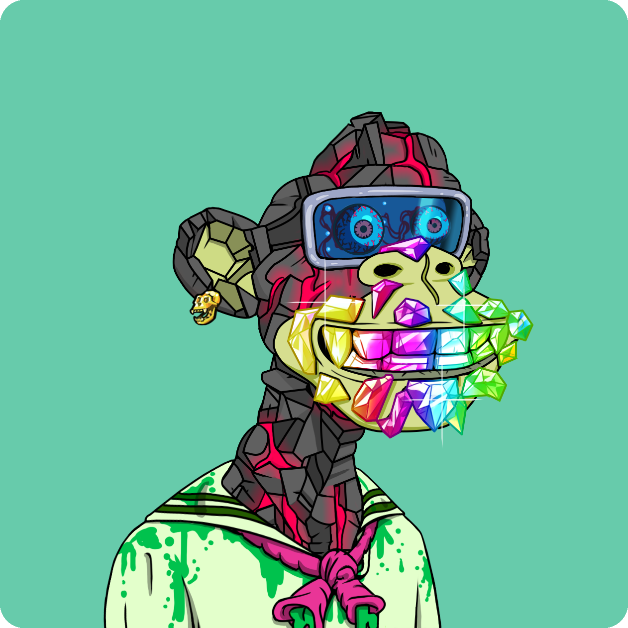 Yuga Labs - Mutant Ape Yacht Club - NFT # 4911