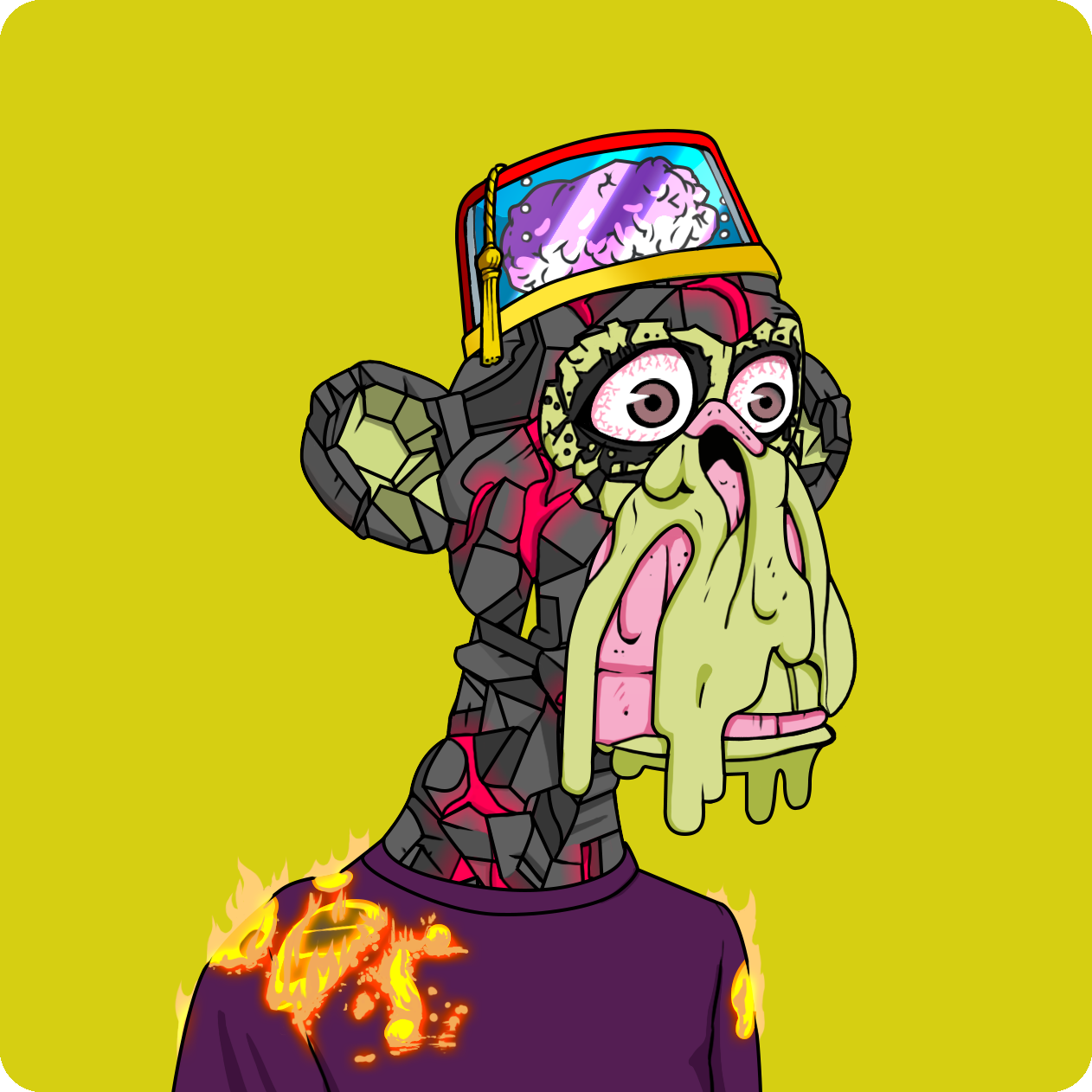 Yuga Labs - Mutant Ape Yacht Club - NFT # 23840