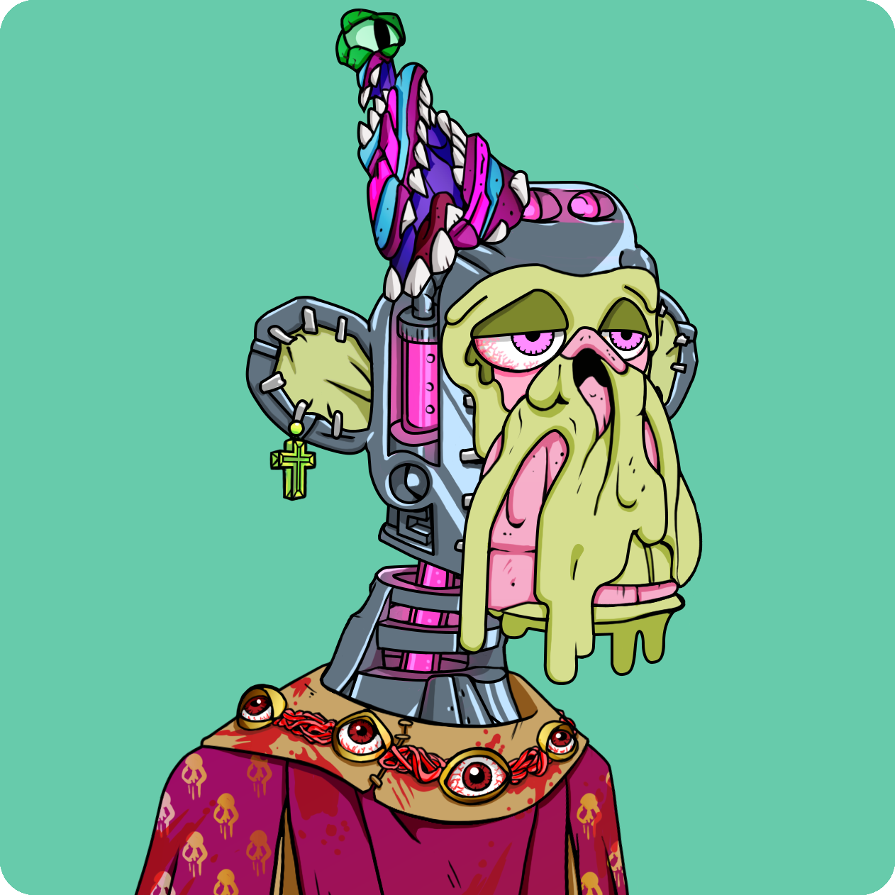 Yuga Labs - Mutant Ape Yacht Club - NFT # 15972