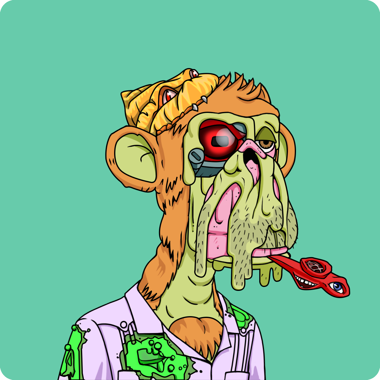 Yuga Labs - Mutant Ape Yacht Club - NFT # 5127