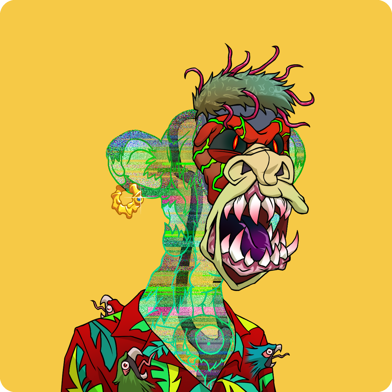 Yuga Labs - Mutant Ape Yacht Club - NFT # 10529