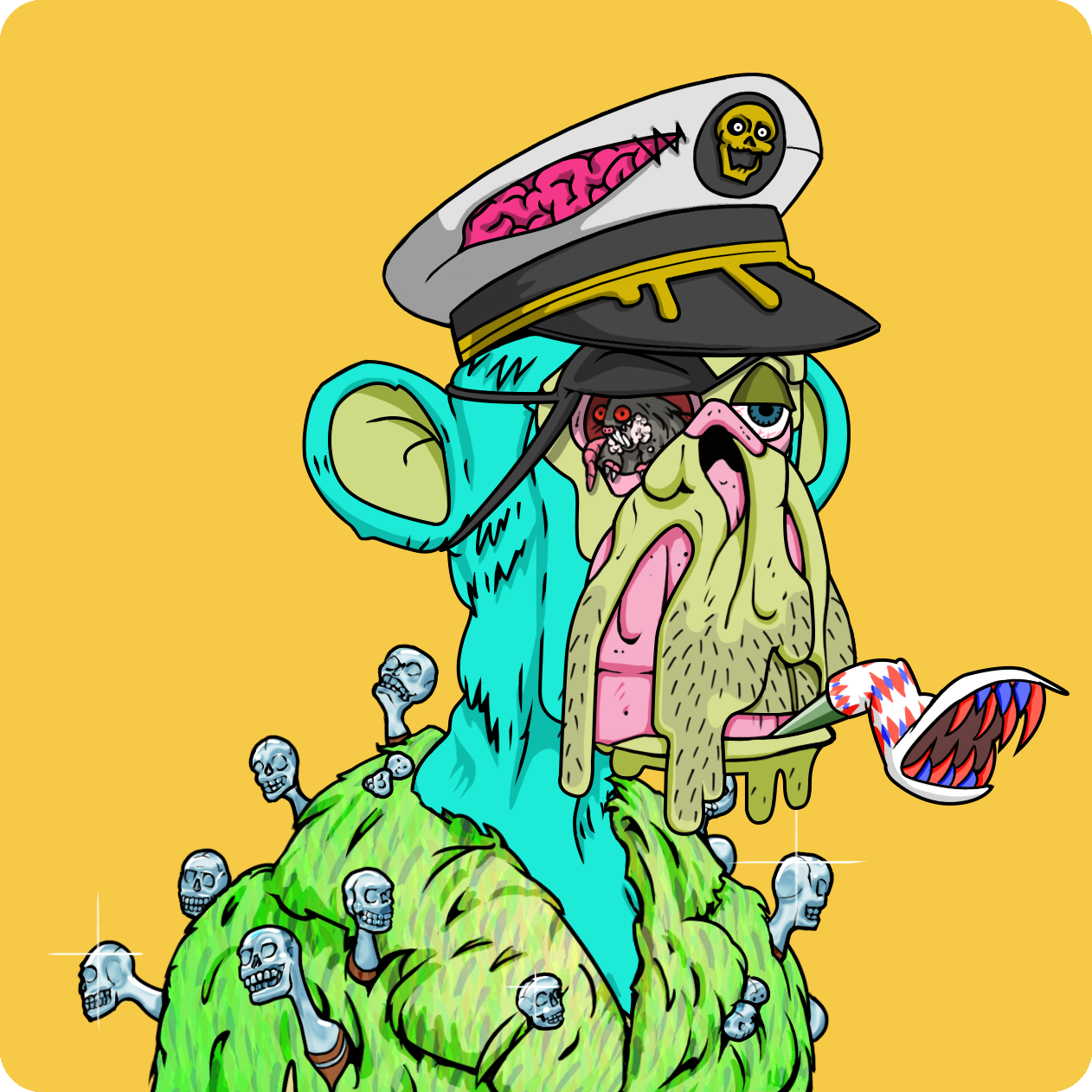 Yuga Labs - Mutant Ape Yacht Club - NFT # 2718