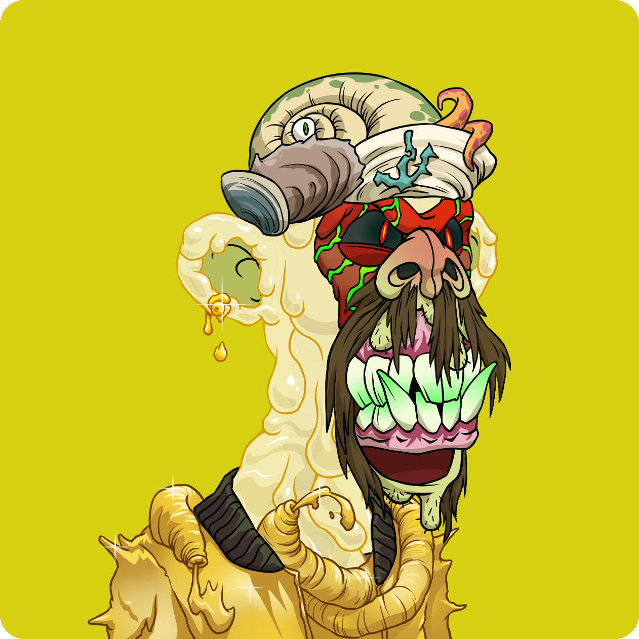 Yuga Labs - Mutant Ape Yacht Club - NFT # 5833