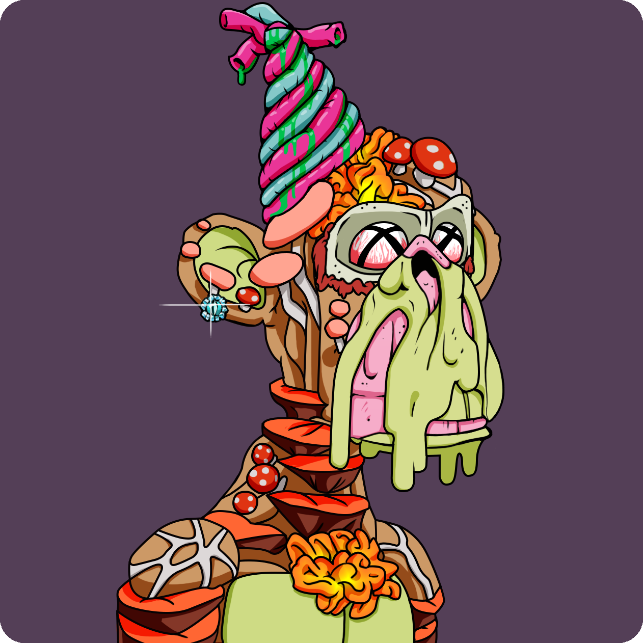 Yuga Labs - Mutant Ape Yacht Club - NFT # 3411