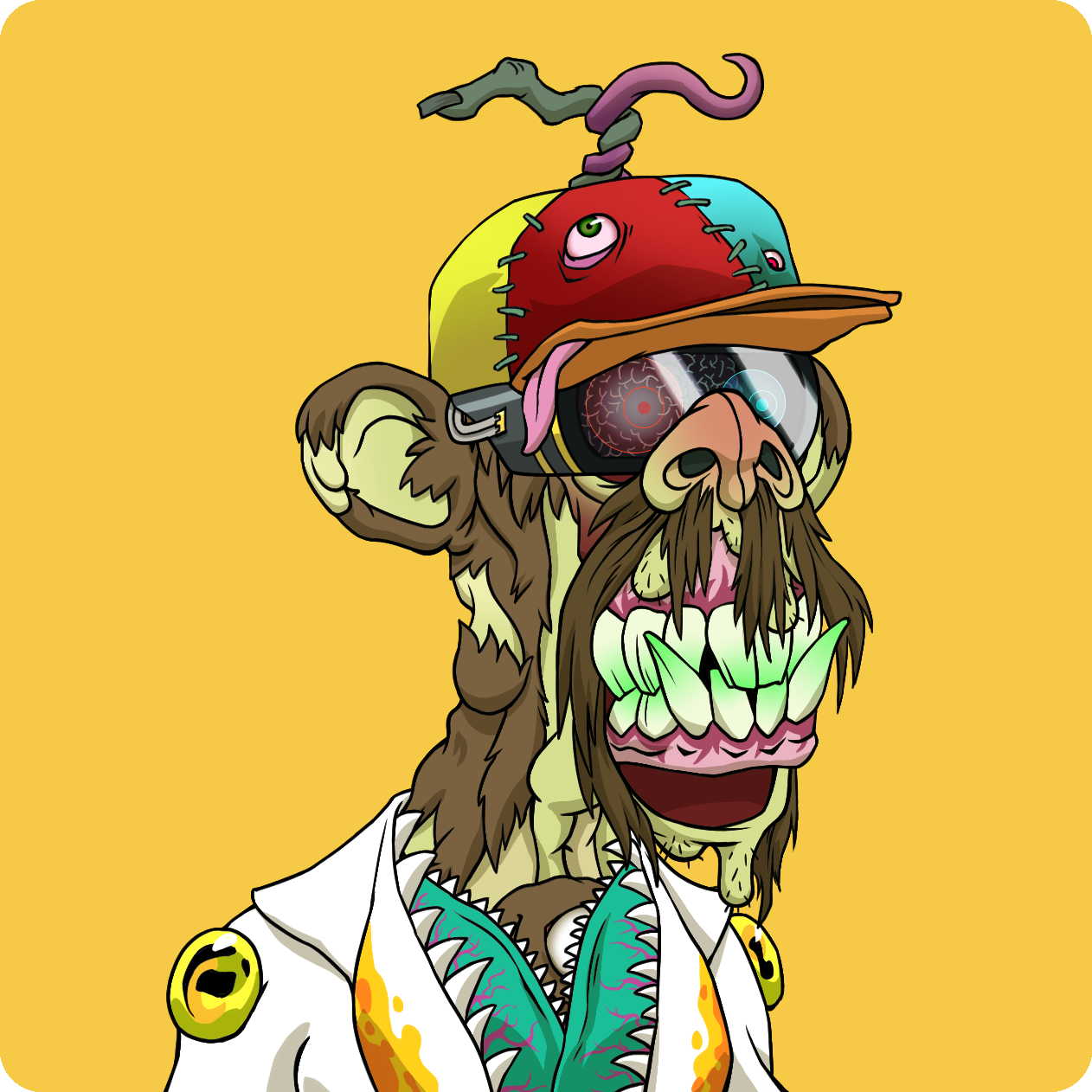 Yuga Labs - Mutant Ape Yacht Club - NFT # 2089