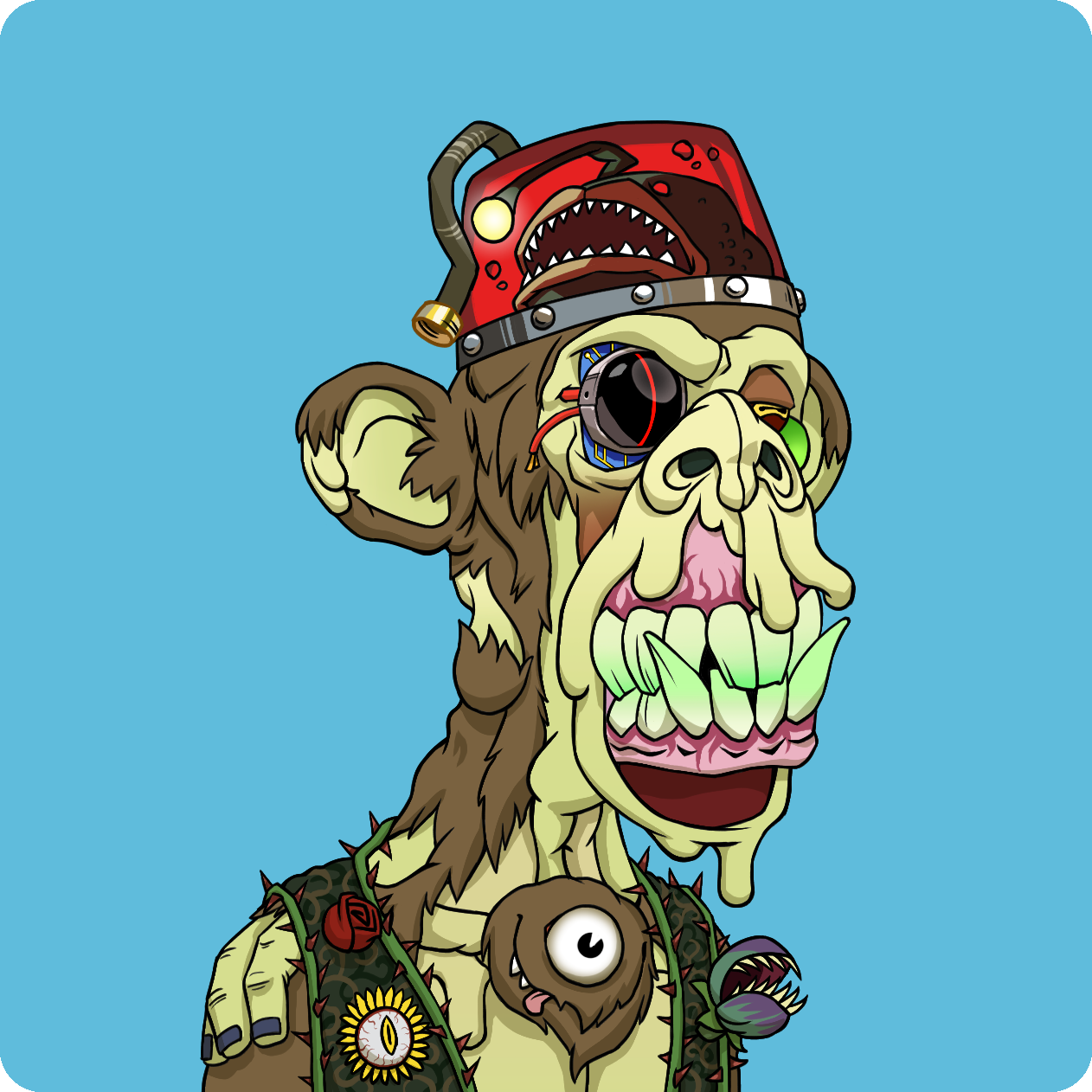 Yuga Labs - Mutant Ape Yacht Club - NFT # 3683