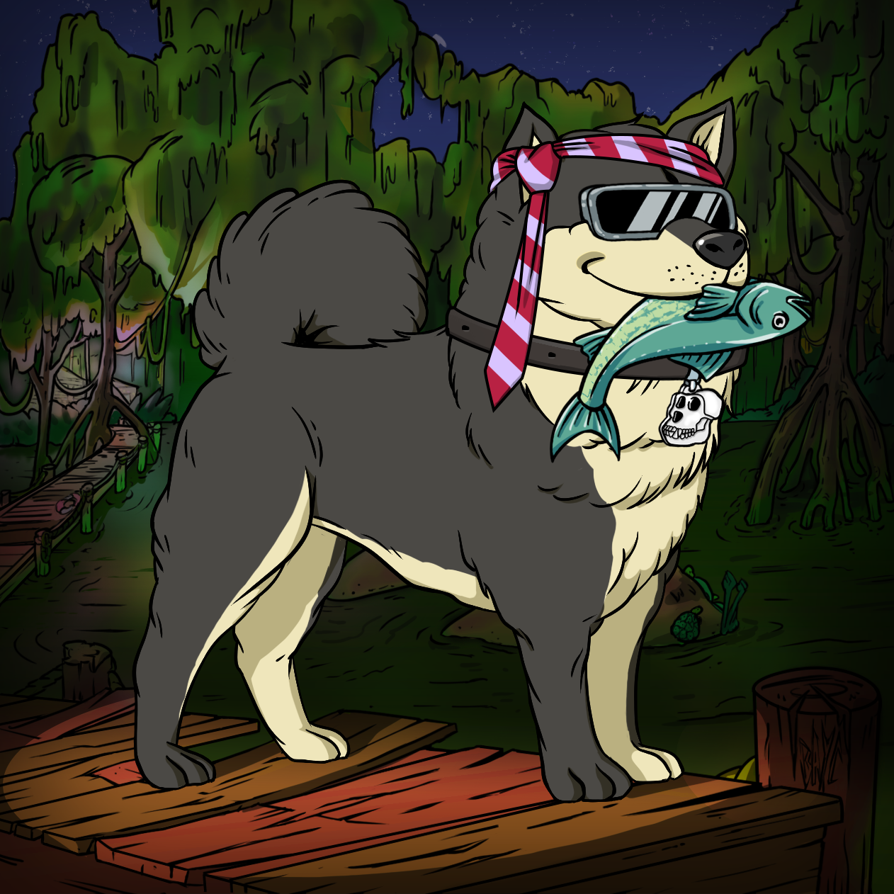 Yuga Labs - Bored Ape Kennel Club - NFT # 9555