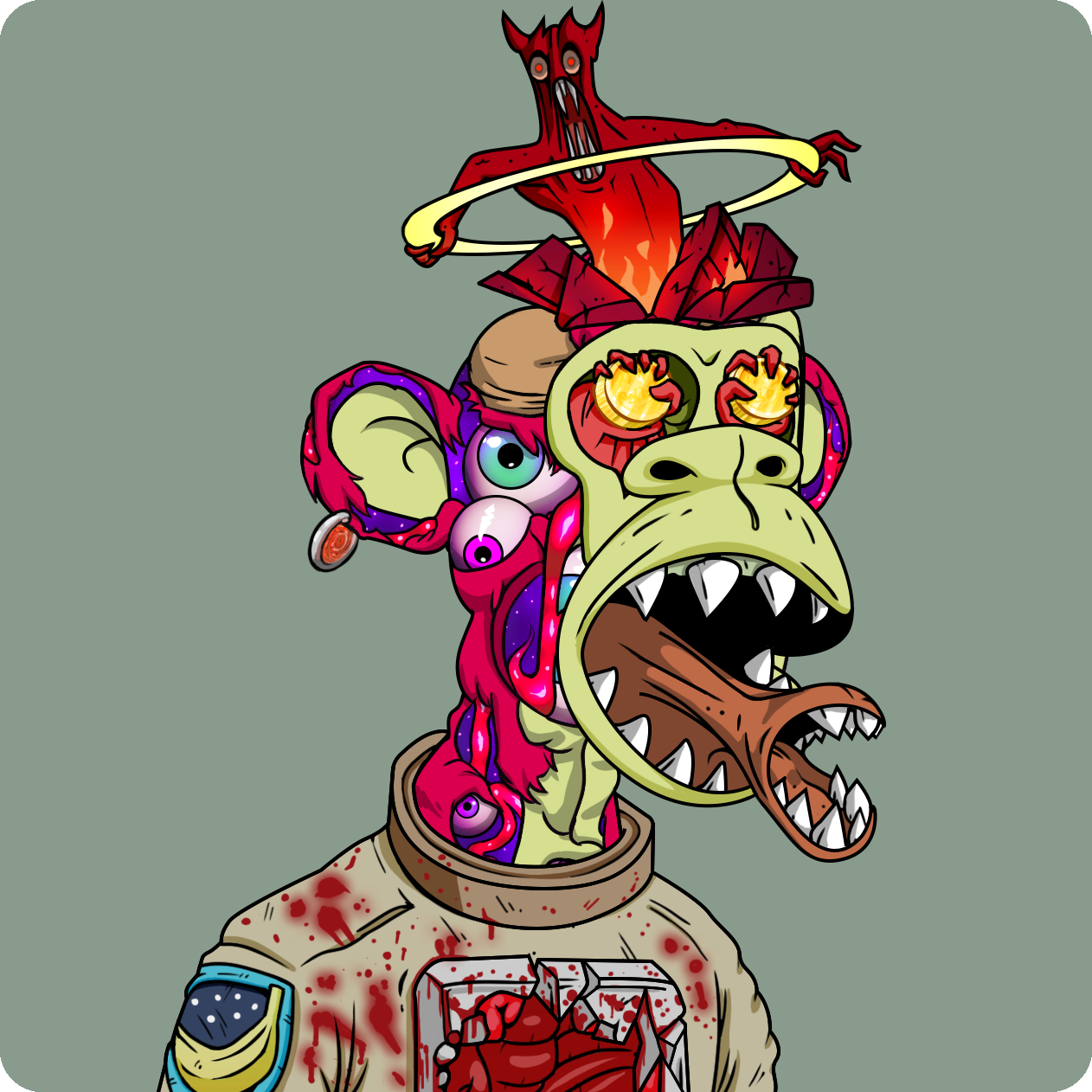 Yuga Labs - Mutant Ape Yacht Club - NFT # 29510