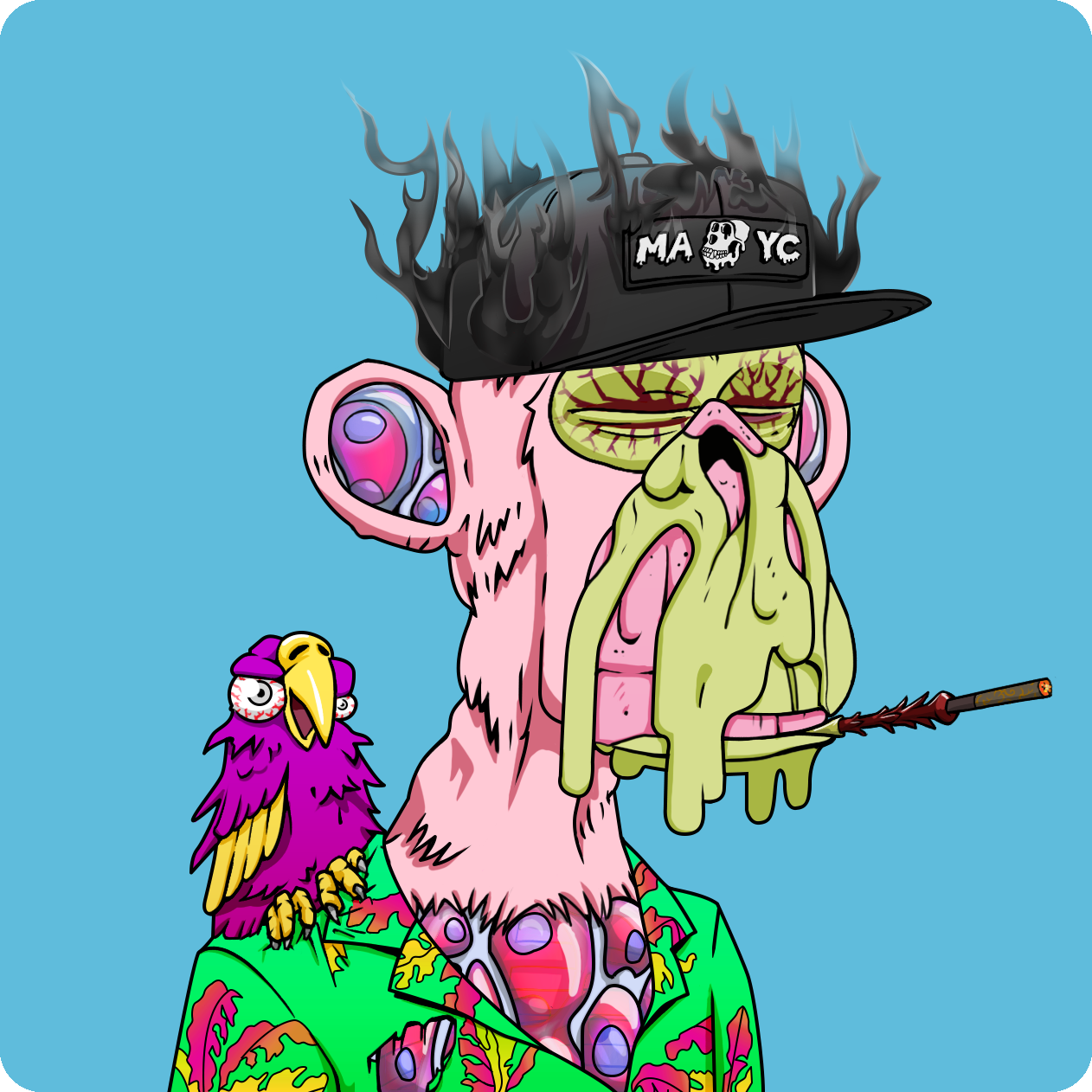 Yuga Labs - Mutant Ape Yacht Club - NFT # 24300