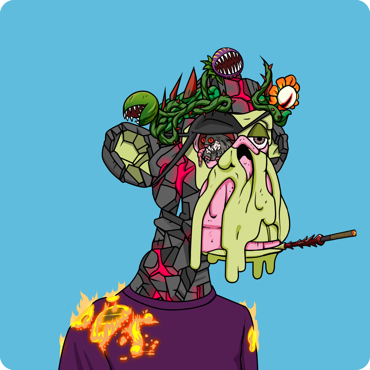 Yuga Labs - Mutant Ape Yacht Club - NFT # 16448