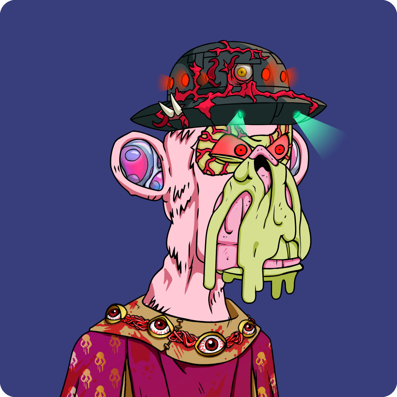 Yuga Labs - Mutant Ape Yacht Club - NFT # 23974