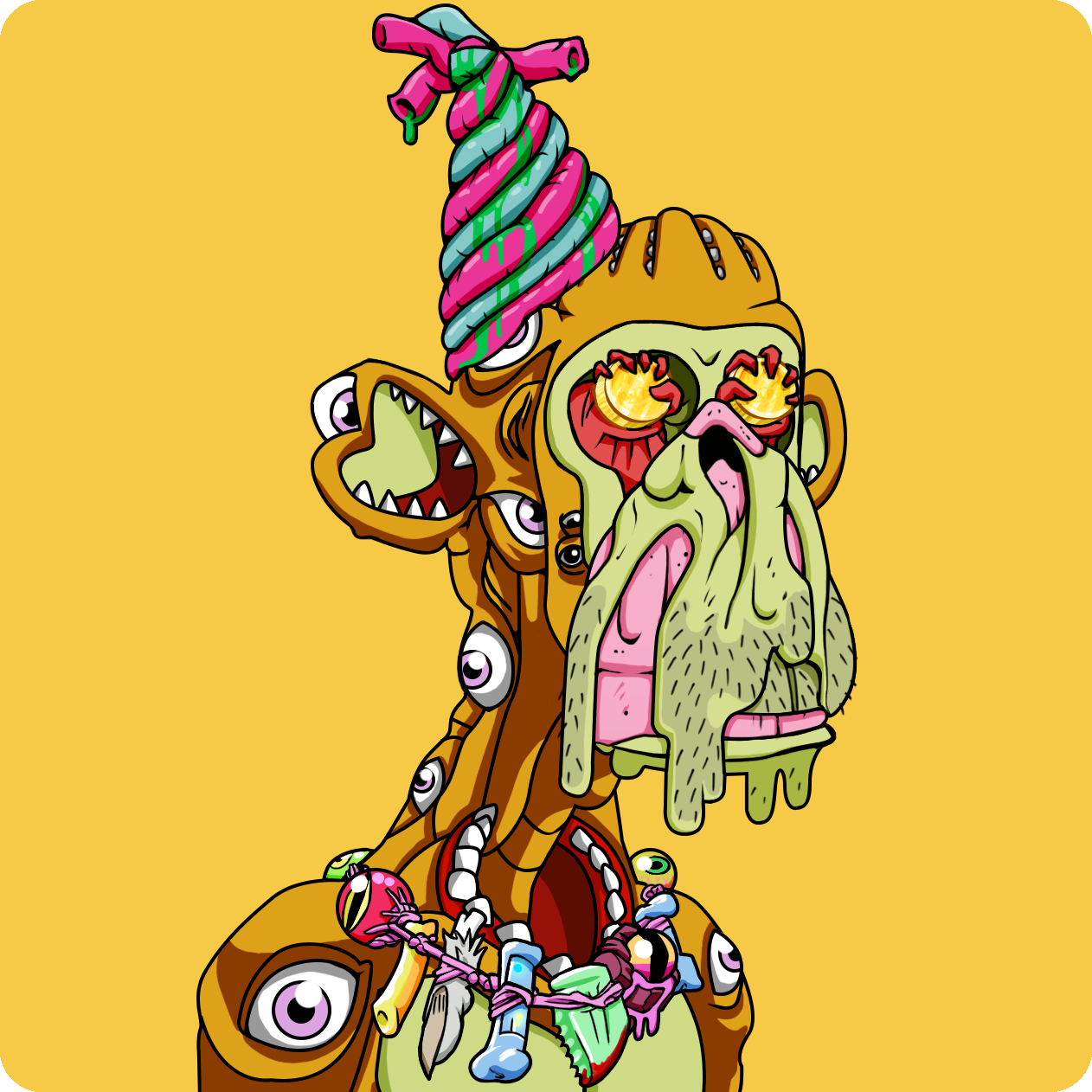 Yuga Labs - Mutant Ape Yacht Club - NFT # 12102