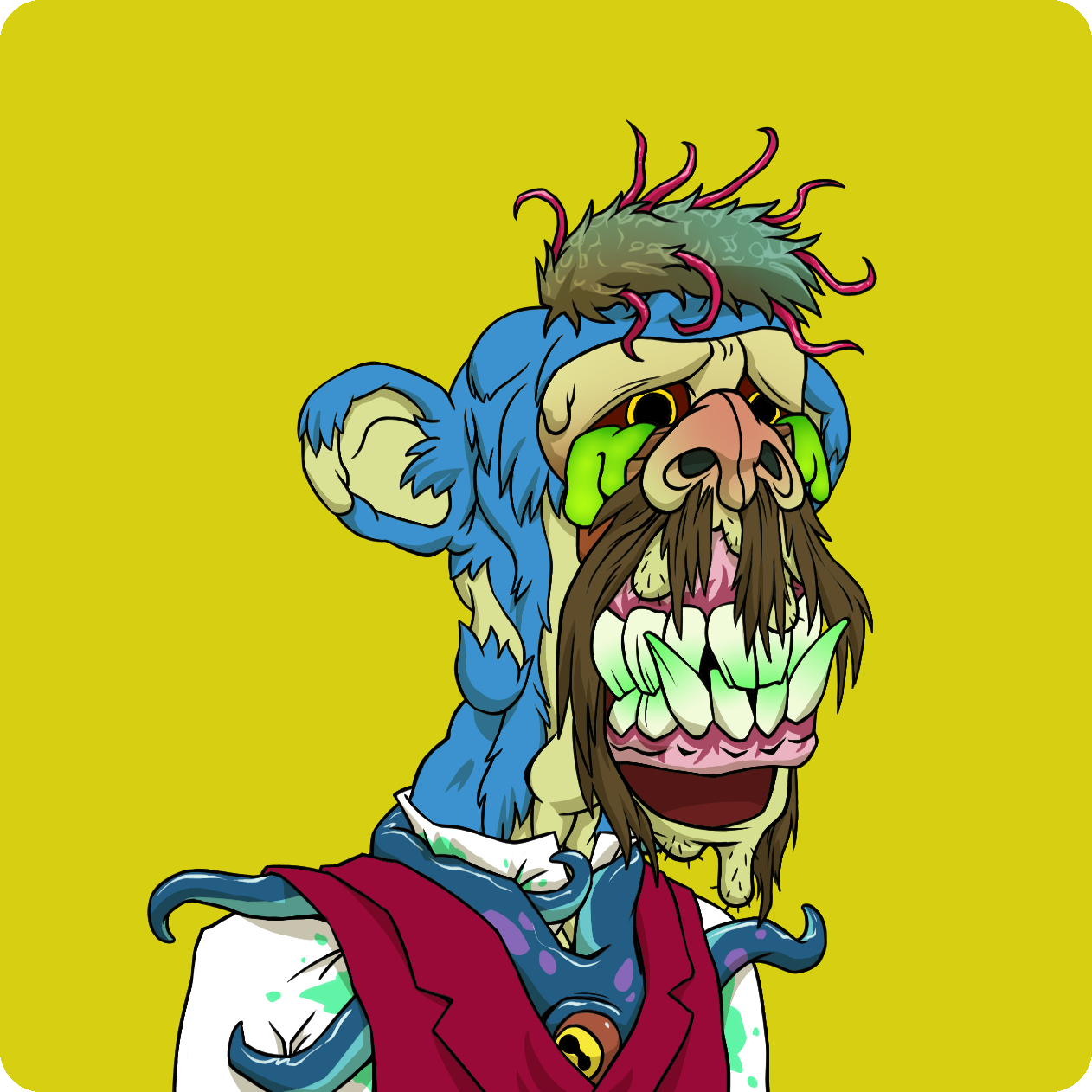 Yuga Labs - Mutant Ape Yacht Club - NFT # 6688