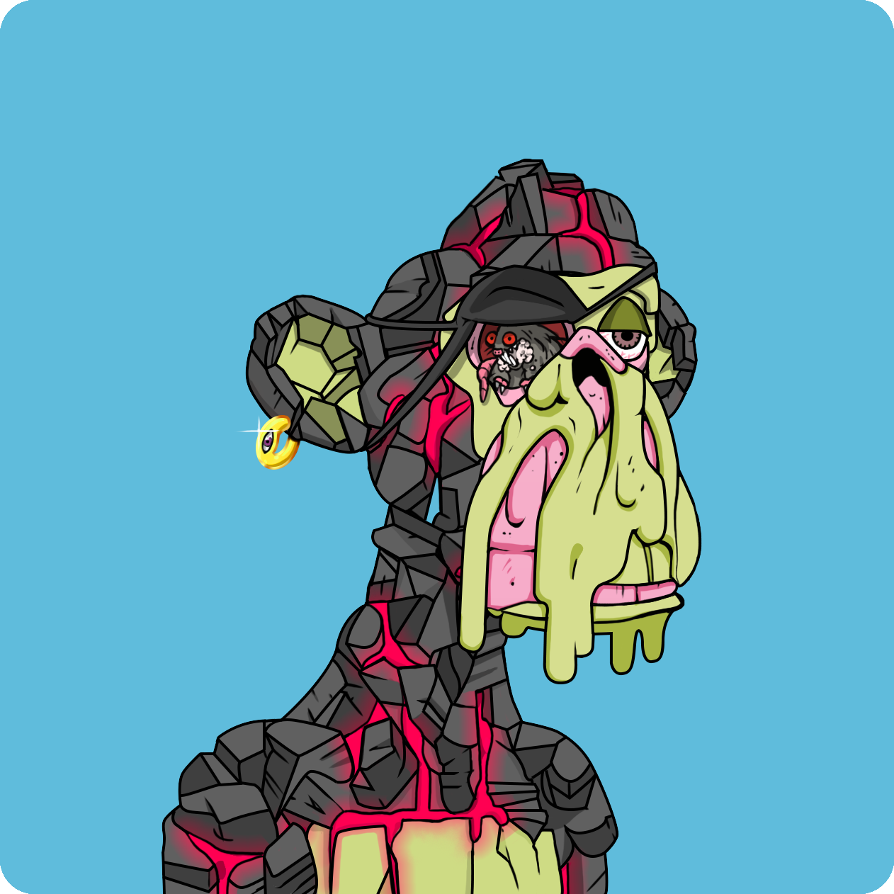 Yuga Labs - Mutant Ape Yacht Club - NFT # 4168