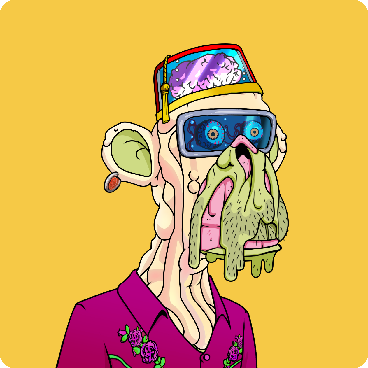 Yuga Labs - Mutant Ape Yacht Club - NFT # 15570