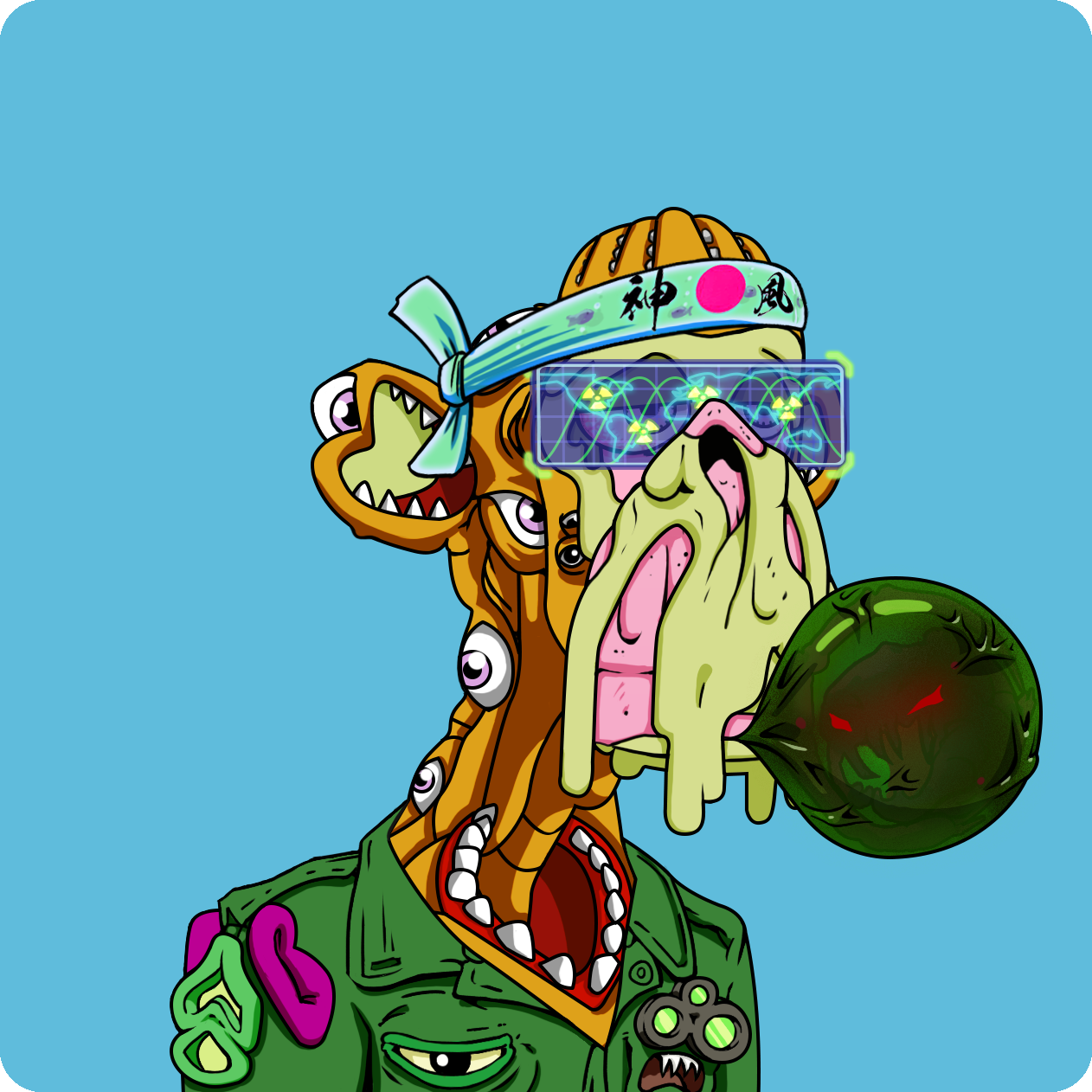 Yuga Labs - Mutant Ape Yacht Club - NFT # 15660