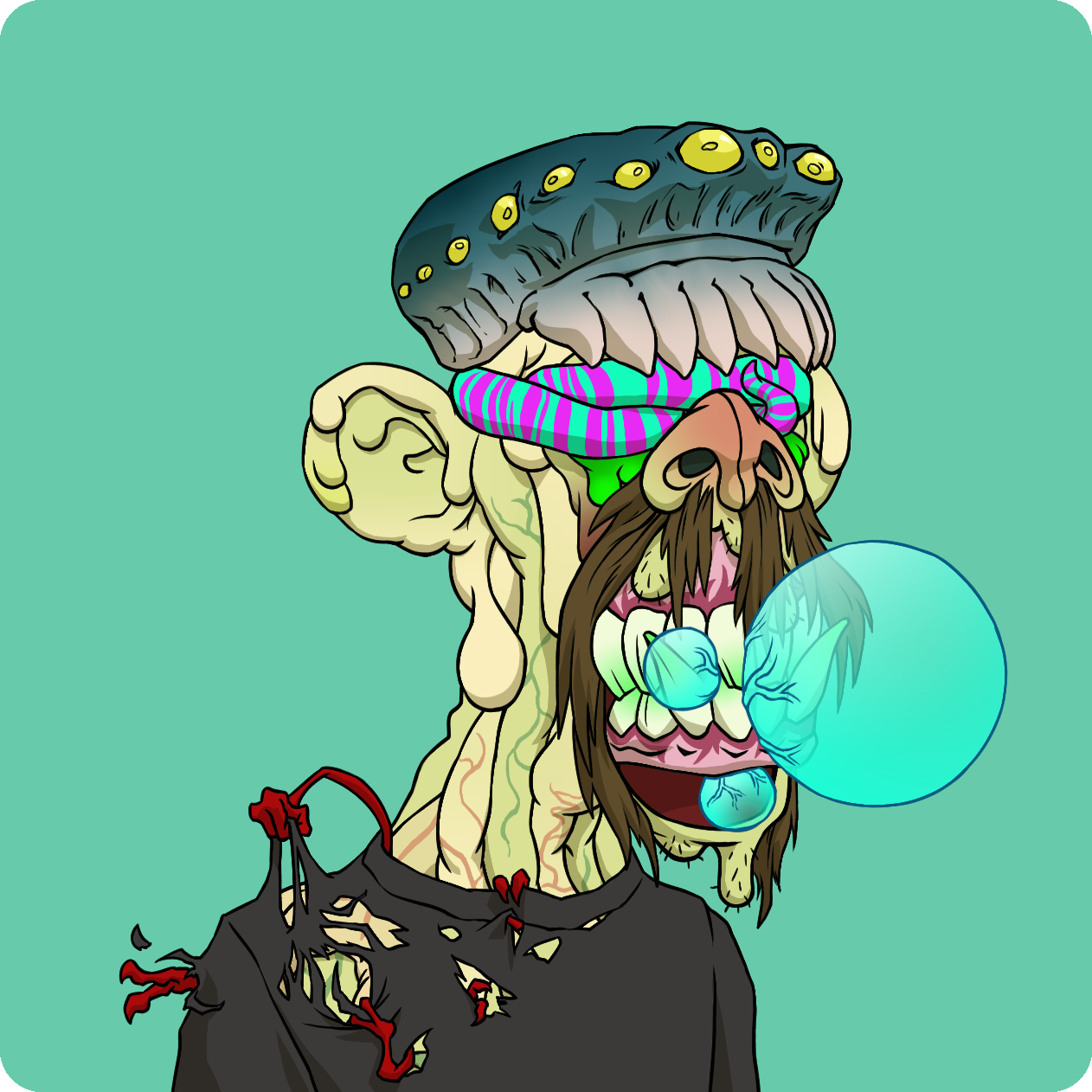 Yuga Labs - Mutant Ape Yacht Club - NFT # 2864