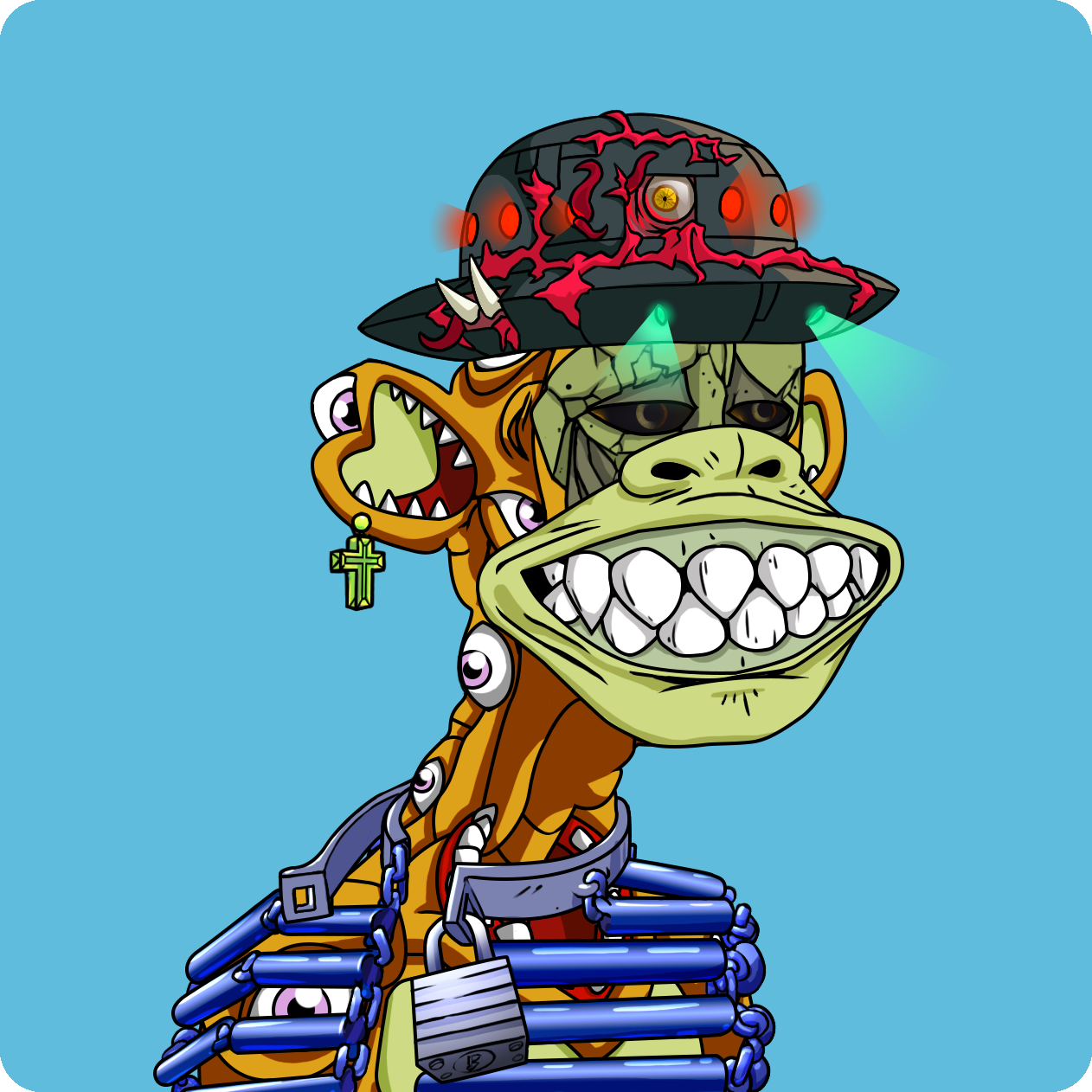 Yuga Labs - Mutant Ape Yacht Club - NFT # 12424