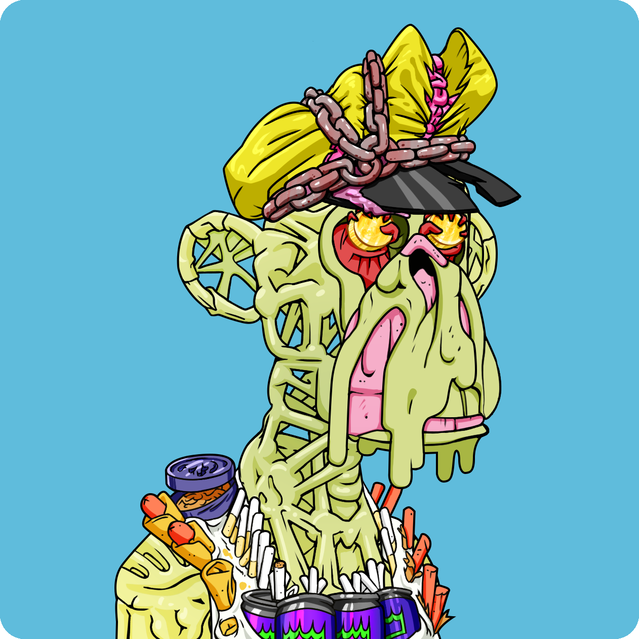 Yuga Labs - Mutant Ape Yacht Club - NFT # 22380