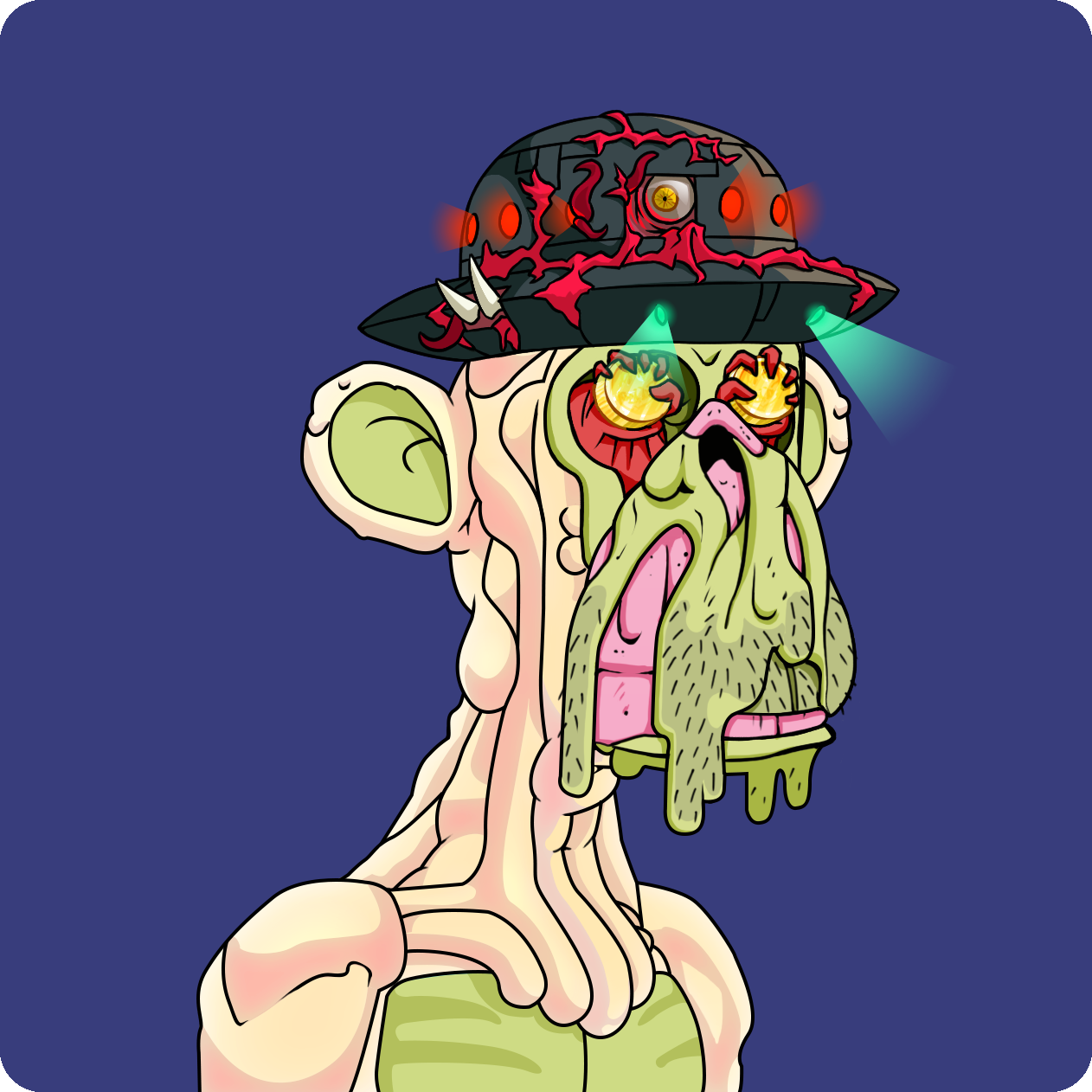 Yuga Labs - Mutant Ape Yacht Club - NFT # 3336