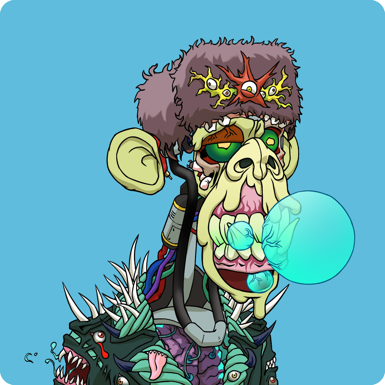 Yuga Labs - Mutant Ape Yacht Club - NFT # 24307