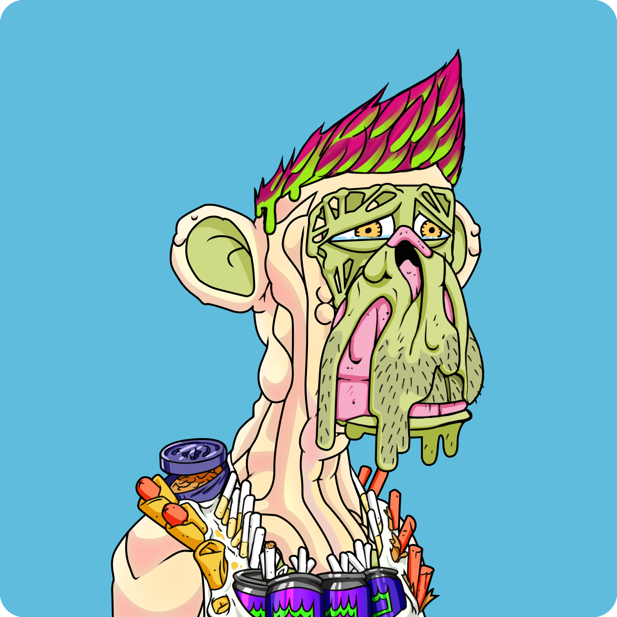 Yuga Labs - Mutant Ape Yacht Club - NFT # 8488