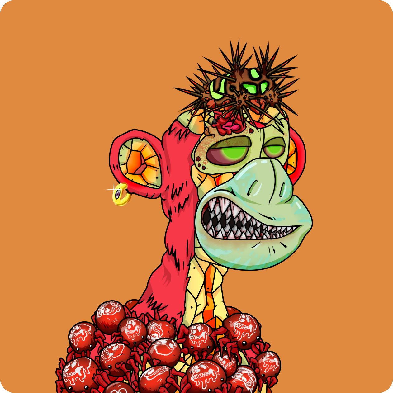 Yuga Labs - Mutant Ape Yacht Club - NFT # 9376