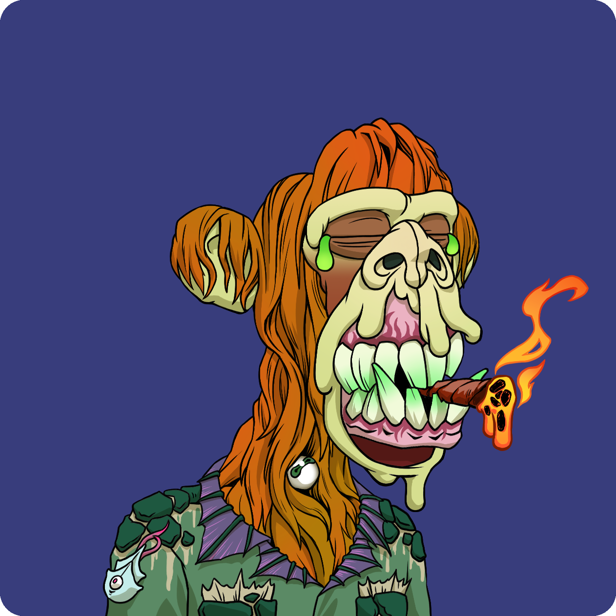 Yuga Labs - Mutant Ape Yacht Club - NFT # 635