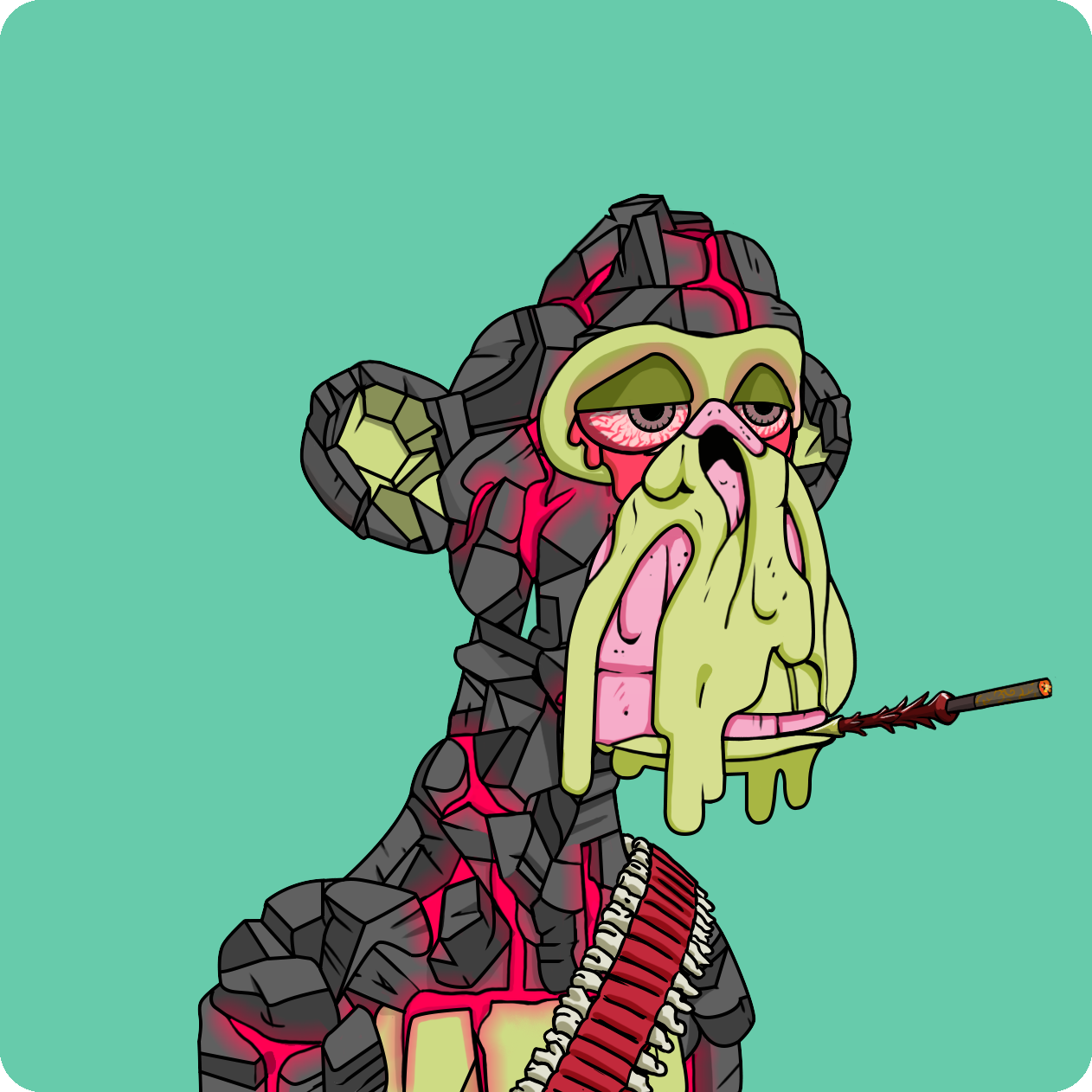 Yuga Labs - Mutant Ape Yacht Club - NFT # 25086