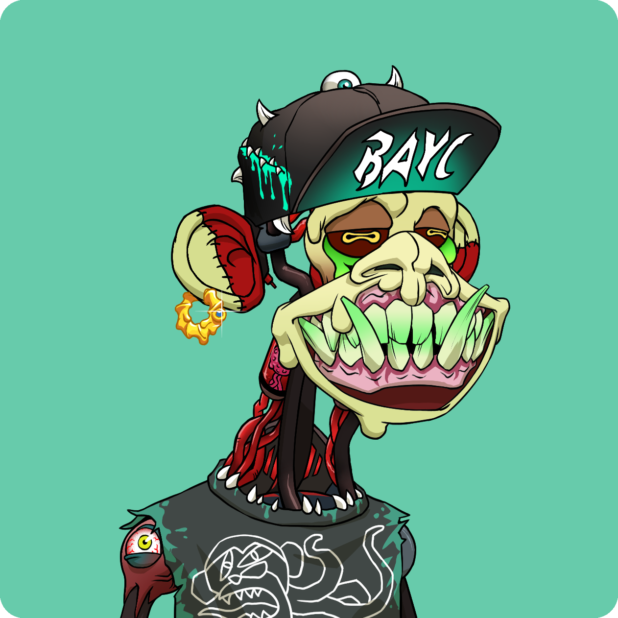 Yuga Labs - Mutant Ape Yacht Club - NFT # 21125