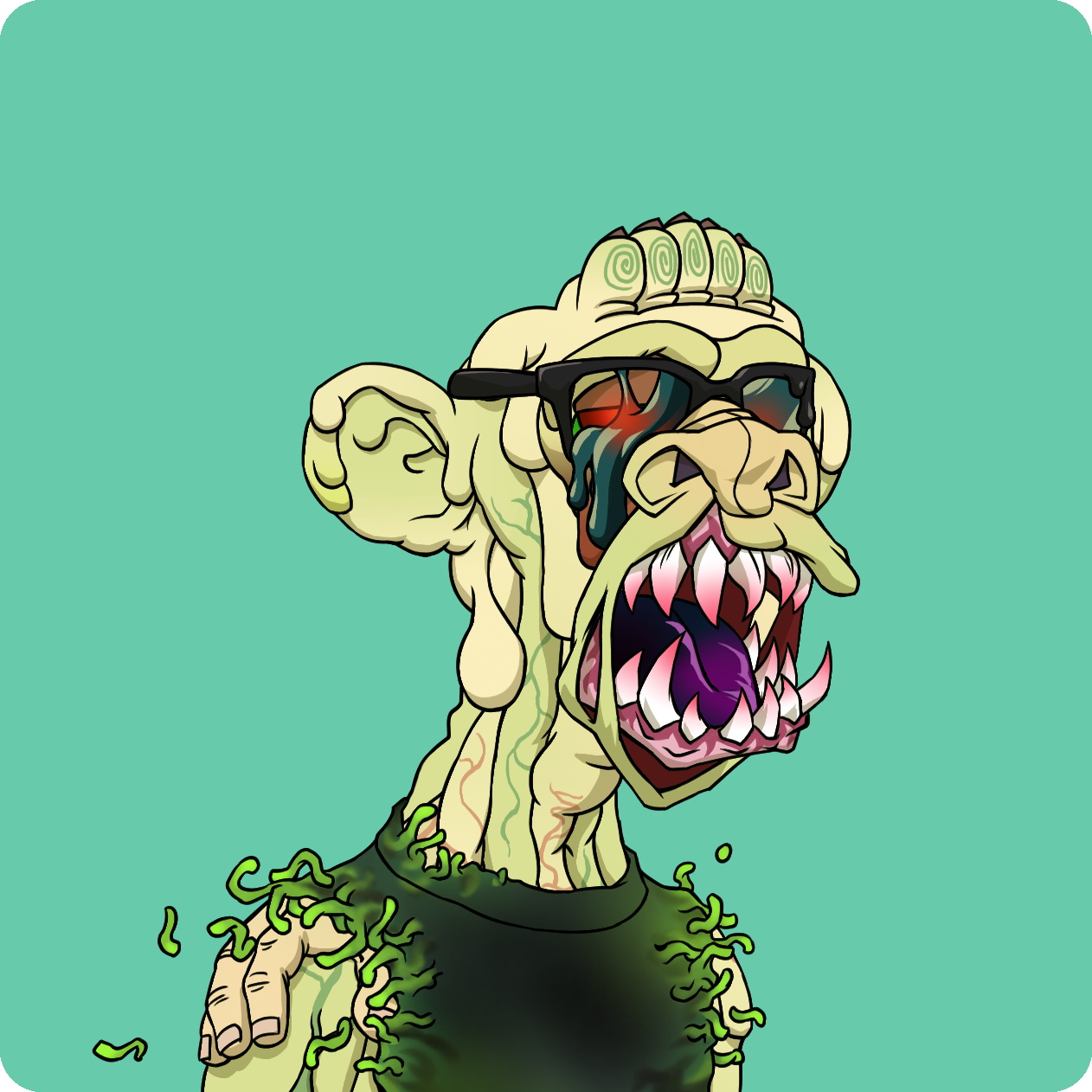 Yuga Labs - Mutant Ape Yacht Club - NFT # 4208