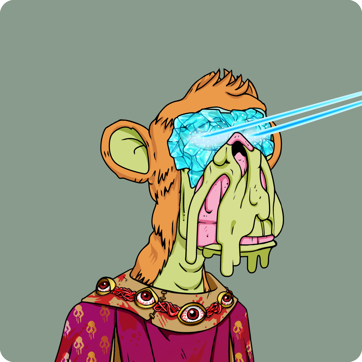 Yuga Labs - Mutant Ape Yacht Club - NFT # 755