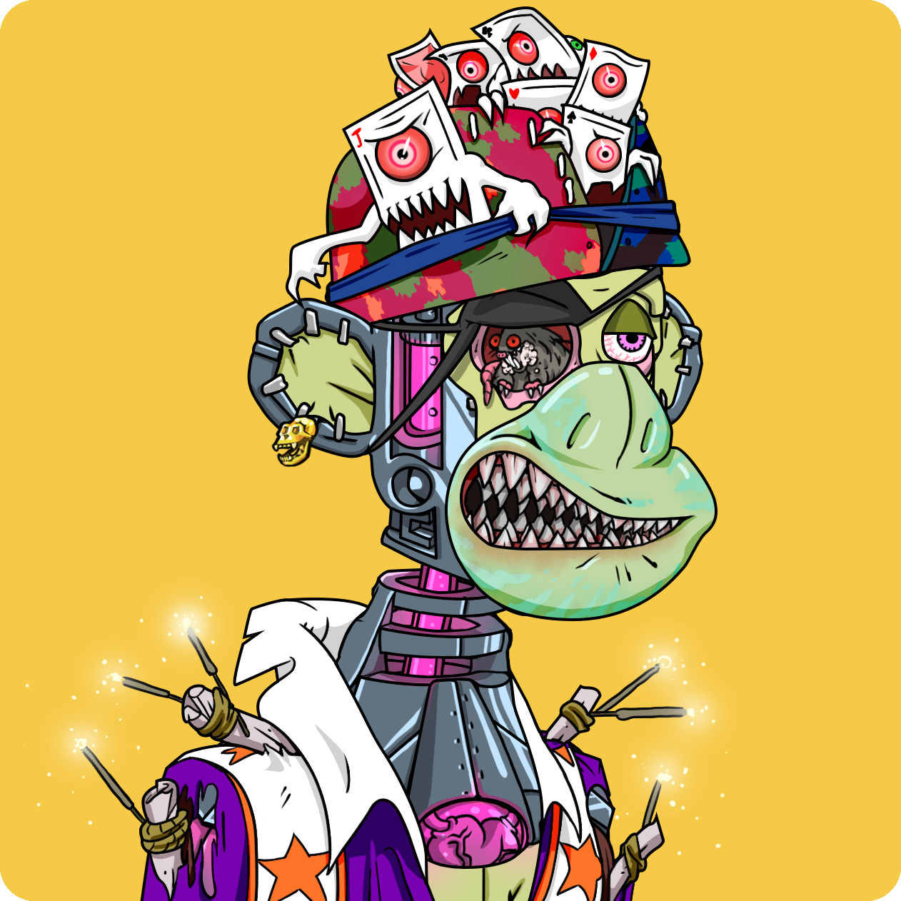 Yuga Labs - Mutant Ape Yacht Club - NFT # 18062