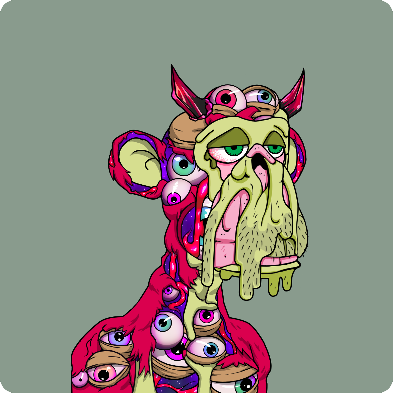 Yuga Labs - Mutant Ape Yacht Club - NFT # 26132