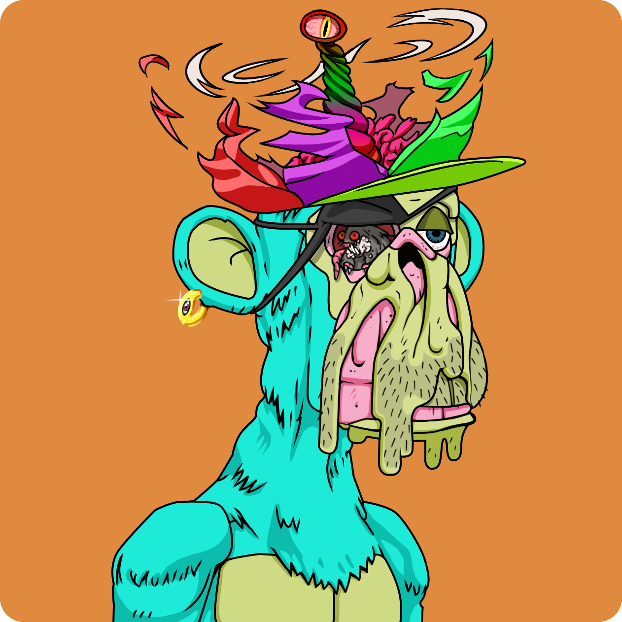 Yuga Labs - Mutant Ape Yacht Club - NFT # 18656